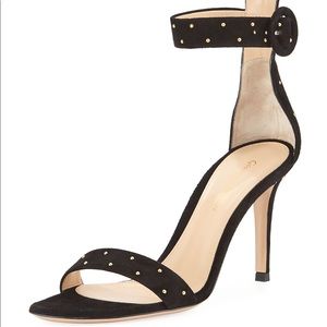 COPY - Gianvito Rossi Portofino Studded Suede Sandals
